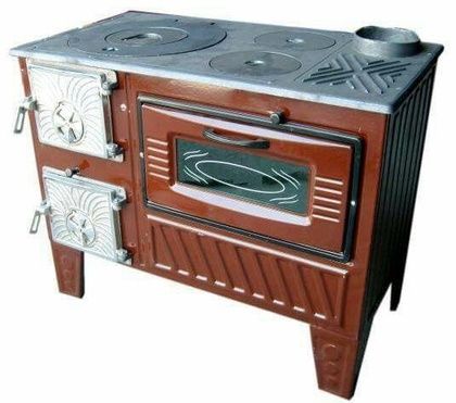 Отопительно-варочная печь МастерПечь ПВ-03 с духовым шкафом, 7.5 кВт в Кунгуре