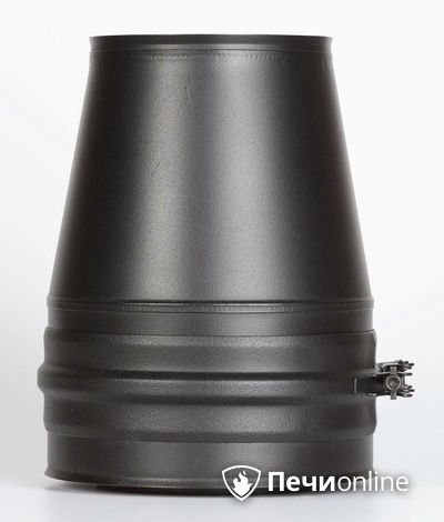Комплектующие дымохода Schiedel Конус д250 PM25 (Черный) Permetr в Кунгуре