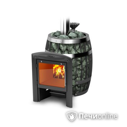 Дровяная банная печь TMF Саяны II Carbon Витра ЗК в Кунгуре