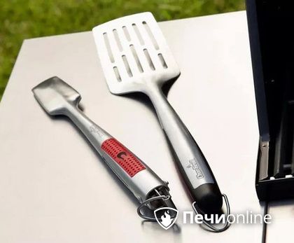 Аксессуар для приготовления на огне Char-Broil Набор инструментов  Medallion Series 2 шт (лопатка+щипцы) в Кунгуре