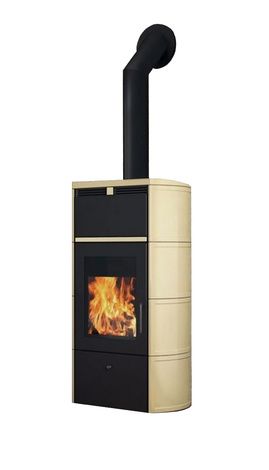 Печь-камин Edilkamin Flamma 24 kw V.A. Pergamena с Т/О в Кунгуре