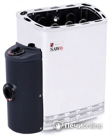 Электрокаменка для сауны Sawo Mini MN-30NB-Z со встроенным пультом управления в Кунгуре
