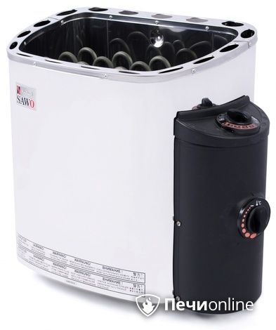 Электрокаменка для сауны Sawo Scandia Short SCA-45NB-Z со встроенным пультом управления в Кунгуре