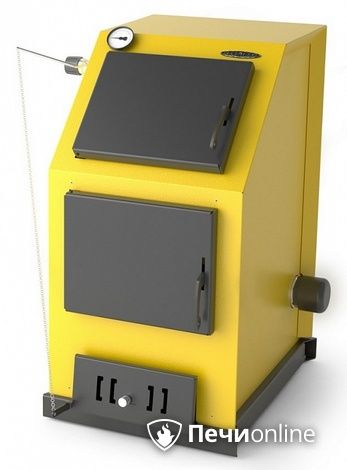 Твердотопливный котел TMF Оптимус Электро 25кВт АРТ ТЭН 6кВт желтый в Кунгуре