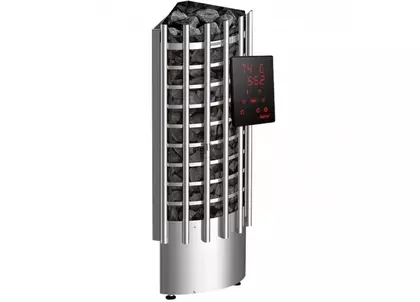 Электрокаменка для сауны Harvia Glow Corner TRC70XE c цифровой панелью управления в Кунгуре